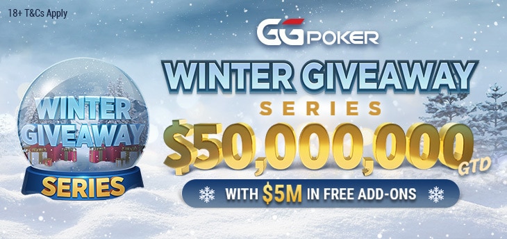 GGPoker julkaisee $23M Winter Giveawayn – Juhlapyhien erikoistapahtuman